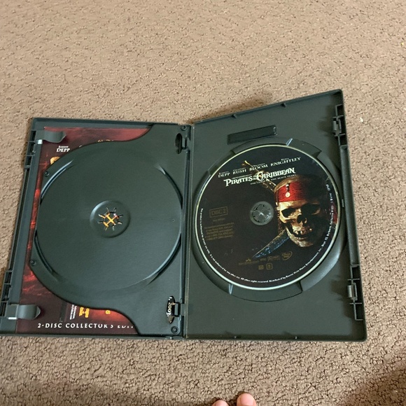 Pirates of the Caribbean DVD - 2 discs (3 for $20) - Picture 5 of 5